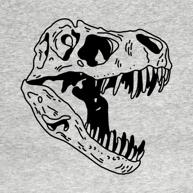 T-REX SKULL by rakastuff